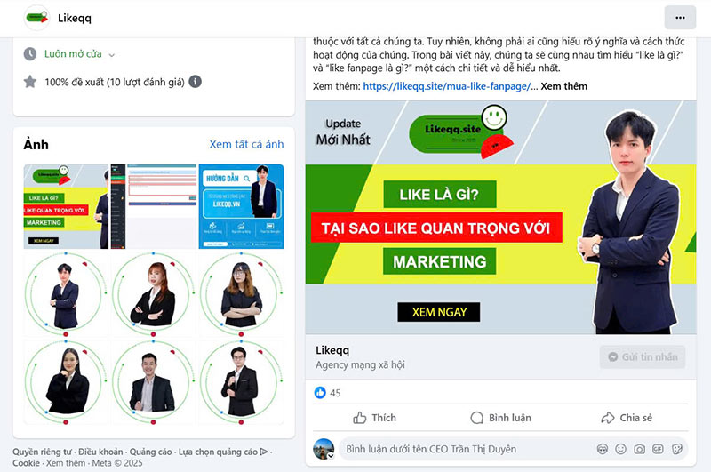 Lượt like facebook có được tiền không