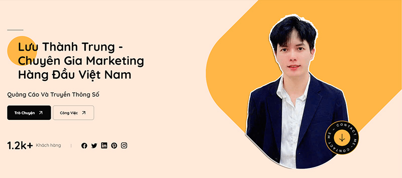 Chuyên gia marketing Lưu Thành Trung chuyên nghiệp