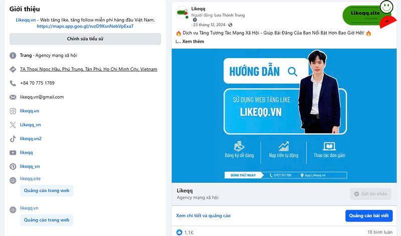 Lưu ý hack like facebook hiệu quả