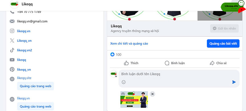 Cách bình luận trên Facebook