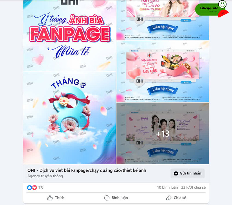 Câu hỏi hạn chế bình luận trên facebook