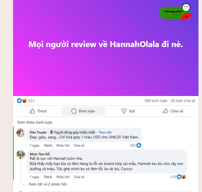 Câu hỏi liên quan auto comment facebook