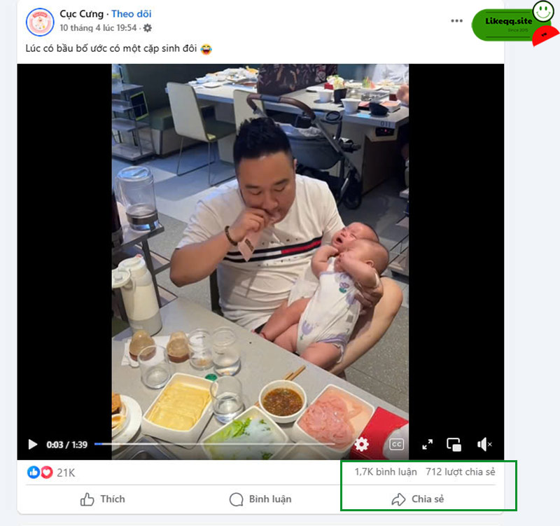 Đăng bài tăng share vào khung giờ vàng