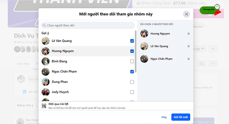 Không vào được group Facebook