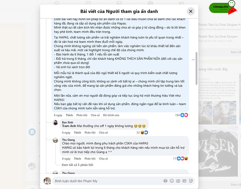 Kinh nghiệm auto comment facebook