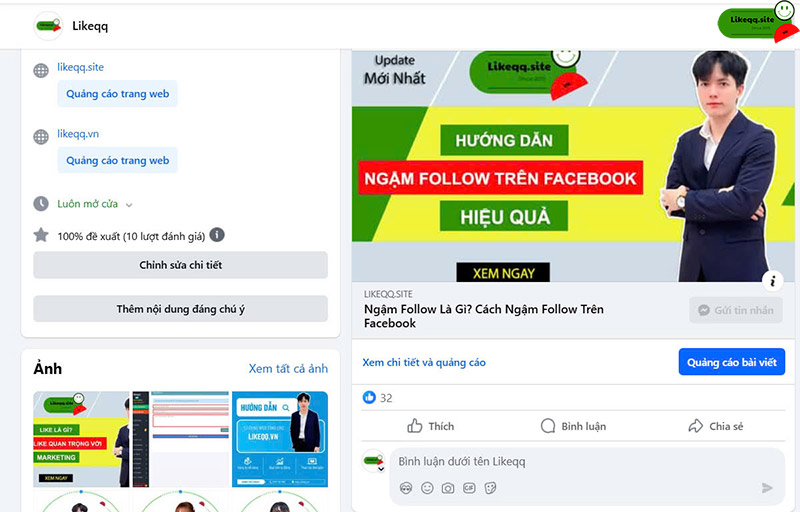 Tại sao không cmt ảnh được trên fb