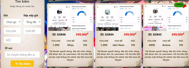 Mua kênh tiktok uy tín