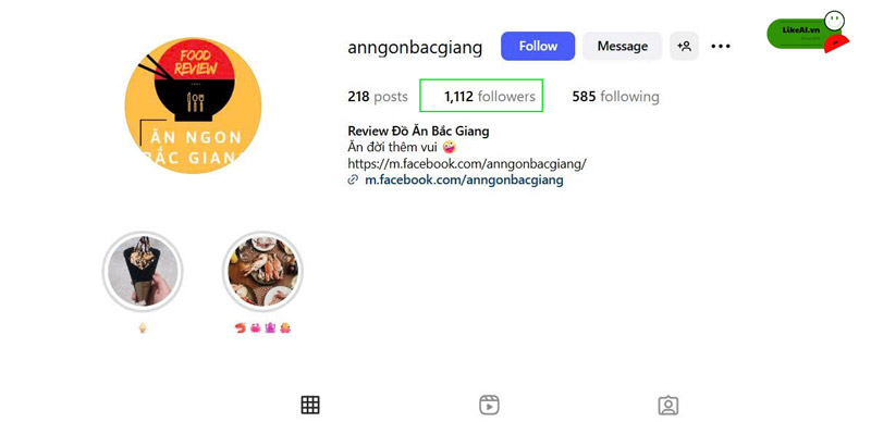 Ảnh hưởng khi tụt follow Instgram