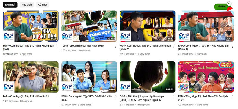 tăng lượt xem youtube đăng video đều đặn