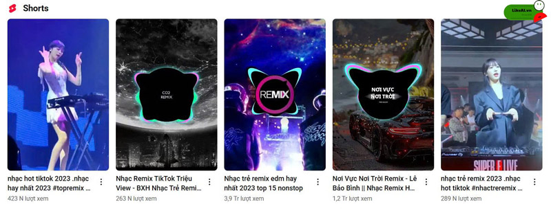 Chạy giờ xem youtube tận dụng video shorts