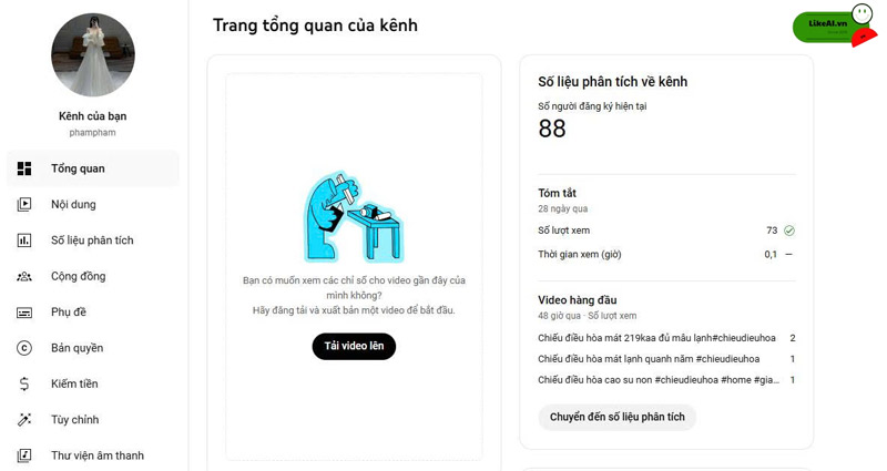 Nguyên nhân kênh bị tụt giờ xem YouTube