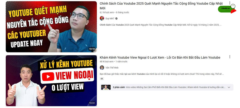 Nguyên nhân lượt view trên youtube bị giảm