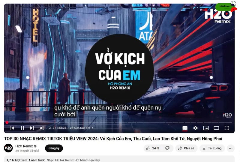 Sử dụng phụ đề và transcript