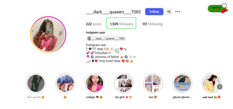 Tăng fl Instgram