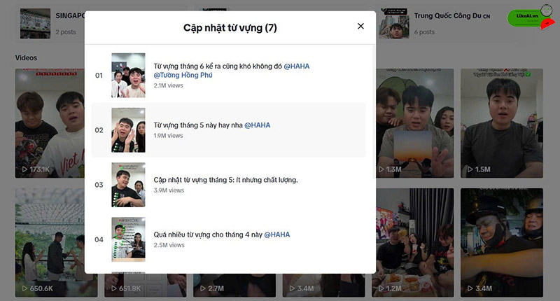 Tăng view tiktok miễn phí tạo series video