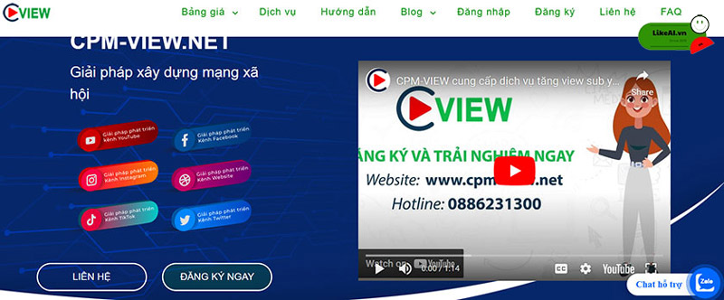 Trang web cpm-view.net Việt Nam