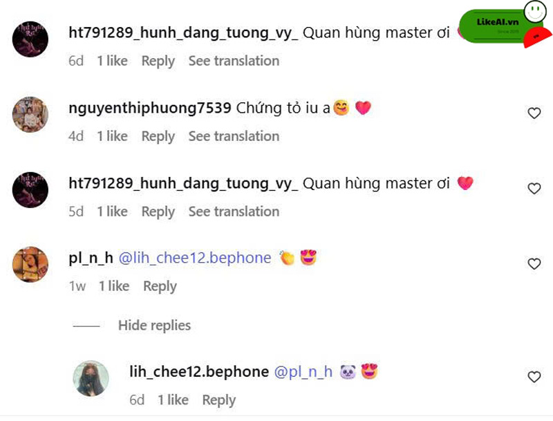 Tương tác 2 chiều với người dùng