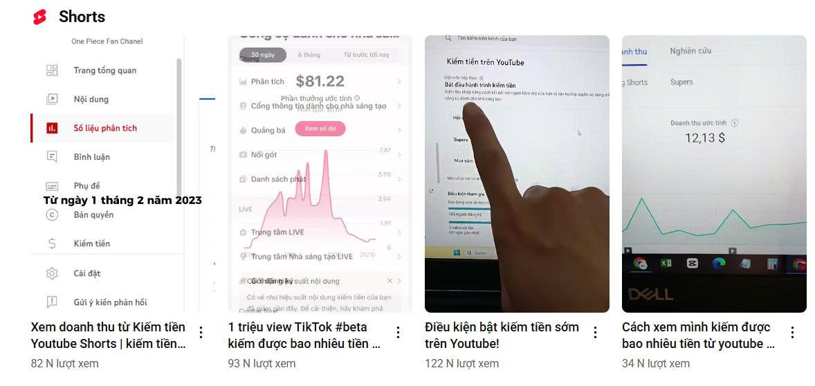 YouTube Shorts có kiếm tiền được không